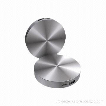 Titanium alloy with spiricle marks and CD appearance power banks